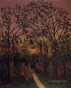 belle - coin du plateau de Bellevue 1902 Henri Rousseau post impressionnisme Naive primitivisme
